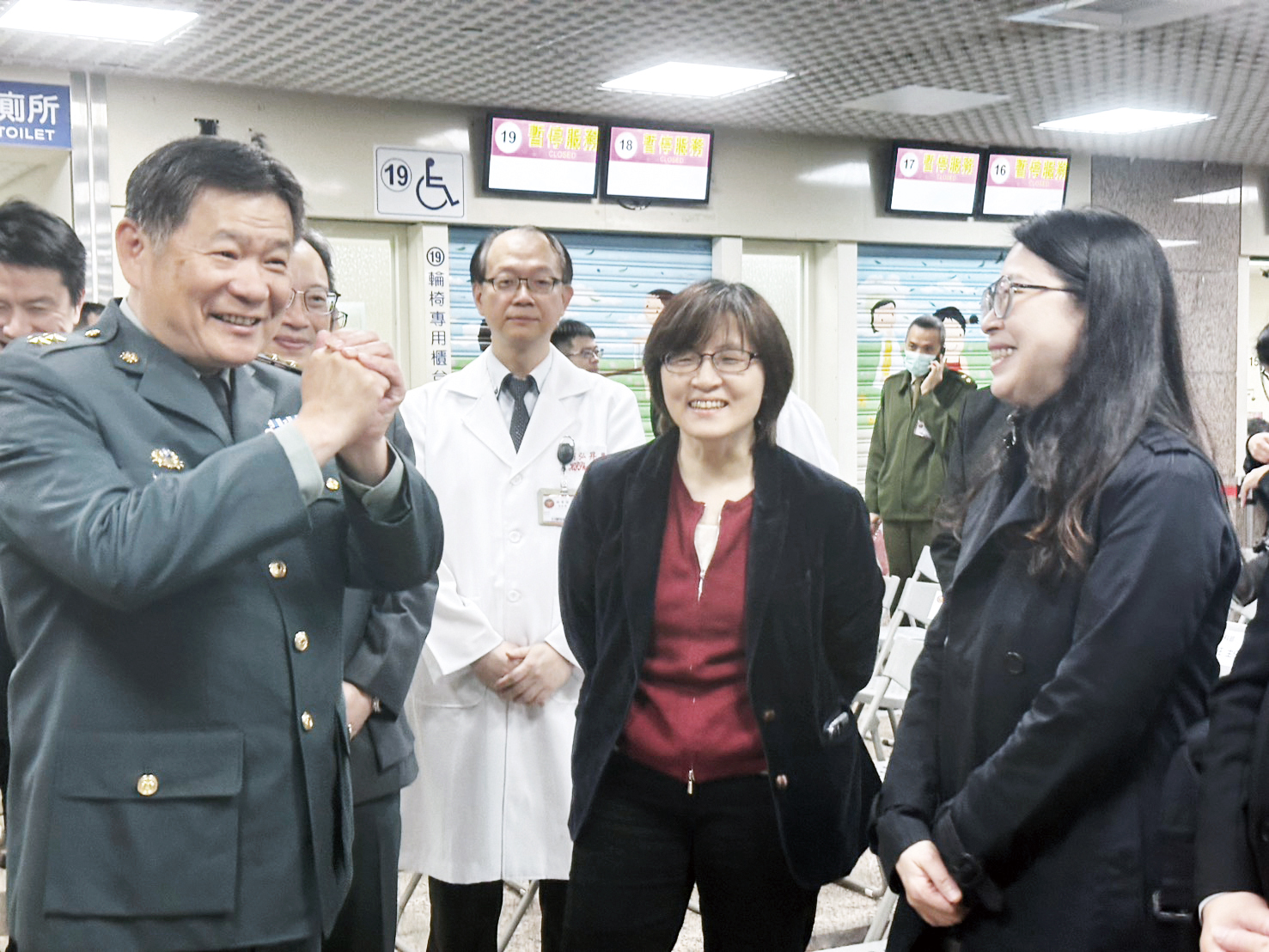 邀請衛福部醫事司劉越萍司長台灣血液基金會王宗曦執行長台北捐血中心林敏昌